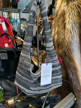 Load image into Gallery viewer, KARA white & black crystal mesh shoulder Purse NWT!