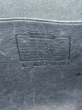 Load image into Gallery viewer, Coach Black Leather gold accent crossbody Vintage Purse