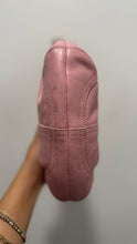 Load image into Gallery viewer, Coach Pink Leather Logo Size Small shoulder Purse