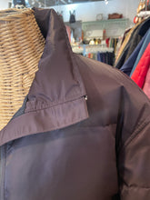 Load image into Gallery viewer, Theory Maroon Nylon Puffer Coat, Size M/L