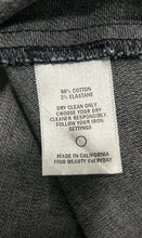Load image into Gallery viewer, Erica Tanov Dark Wash cotton & elastane Drawstring waist raw hem Skirt, Size 2=M