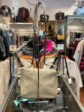 Load image into Gallery viewer, Bottega Veneta Taupe Leather Woven crossbody Purse