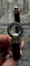 Load image into Gallery viewer, John Hardy NEW w/o TAGS! black & silver Leather semi precious stone Bracelet