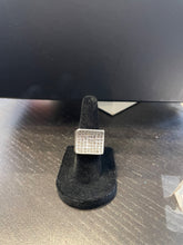 Load image into Gallery viewer, Chan Luu Sterling Silver 925 Diamond Chips Ring, AS IS-missing diamonds, Size 6.5