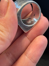 Load image into Gallery viewer, Chan Luu Sterling Silver 925 Diamond Chips Ring, AS IS-missing diamonds, Size 6.5