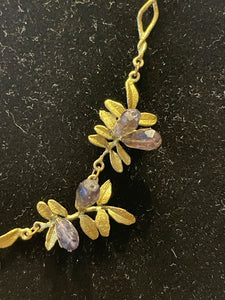 Michael Michaud Purple & Bronze Ionite Necklace