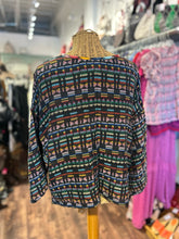 Load image into Gallery viewer, Ace &amp; Jig multi Cotton Abstract Boxy longsleeve Top, Size XL
