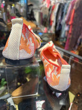 Load image into Gallery viewer, Vivaia Orange &amp; White bow detail Flats Shoe, Size 41
