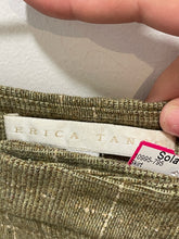 Load image into Gallery viewer, Erica Tanov Green Checkered pencil tweed skirt, Size 2=M
