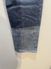 Load image into Gallery viewer, Rag &amp; Bone Blue Cotton Blend Patch patchwork skinny Jeans, Size 27
