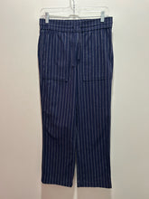 Load image into Gallery viewer, Aime Leon Dore navy &amp; white Cotton striped slim Pant, Size XS
