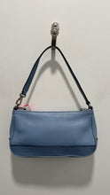 Load image into Gallery viewer, Coach Light Blue Leather Size Small Long Purse
