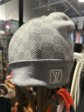 Load image into Gallery viewer, Louis Vuitton NWT! Gray Knit Skull Hat
