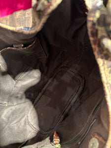 Celine Brown Monogram shoulder bag Purse