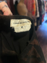 Load image into Gallery viewer, Comme des Garcons Black bleached look ruffle layers Top
