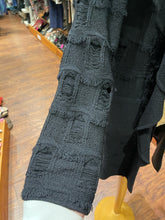 Load image into Gallery viewer, St. John Couture Black Fringe Details Open Front Knit Jacket, Size 8
