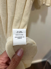 Load image into Gallery viewer, dissh Ivory linen/cotton Ribbed Knit pant 2 piece
