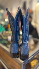Load image into Gallery viewer, Dan Post Bleached Black Leather Size 10 Shoe
