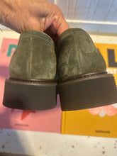 Load image into Gallery viewer, Sturlini Green Leather Oxfords lace up Shoe, Size 39
