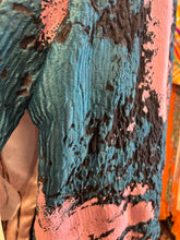 Load image into Gallery viewer, MSGM multicolor Poly Blend Abstract Buttons shortsleeve Jacket
