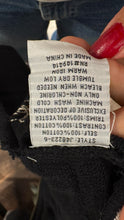 Load image into Gallery viewer, Johnny Was Black &amp; Ivory Cotton emboridered Zip Up Jacket, Size S
