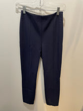 Load image into Gallery viewer, The Row Navy Viscose blend stretch fitted ankle Pant, Size S
