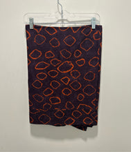 Load image into Gallery viewer, Valentino Purple &amp; orange Cotton Blend Circles Scarf
