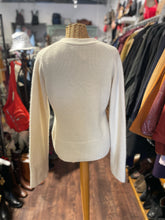 Load image into Gallery viewer, Arch4 Ivory Cashmere cardigan Sweater, Size S
