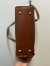 Load image into Gallery viewer, Coach Brown Leather W/gold hardware Satchel Vintage Purse
