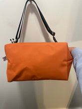 Load image into Gallery viewer, Longchamp orange blend Canvas Strap Logo Medium Multi strap  Purse
