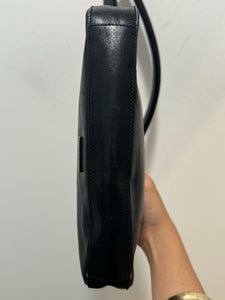 GUCCI Black Leather Size Mini shoulder bag Purse