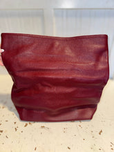 Load image into Gallery viewer, beck Red Leather Size Medium magnetic closure Clutch/Purse

