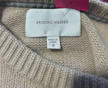 Load image into Gallery viewer, Brochu Walker Beige Cashmere Flare Sleeve Sweater
