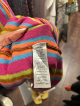 Load image into Gallery viewer, Rachel Antonoff multi color Knit Stripe Short sleeve Dress, Size L
