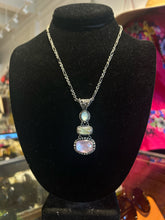 Load image into Gallery viewer, Lori Bonn Sterling Silver semi precious stone Necklace, NEW!
