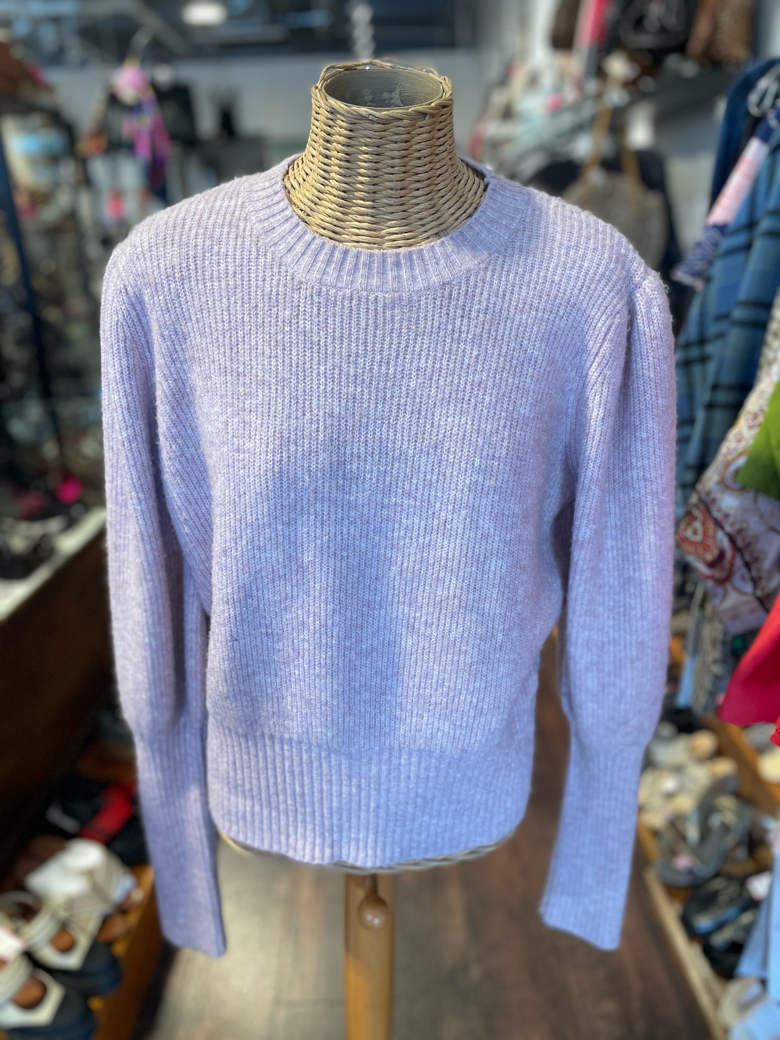 Munthe Lilac camel blend Sweater, Size 42
