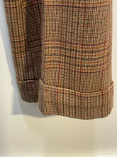 Load image into Gallery viewer, Jovovich Hawk Camel Cashmere Houndstooth button detail Vintage Pant, Size 6
