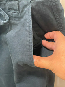 CLOSED Deep Teal Cotton Wide Leg Pant, Size 27