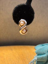 Load image into Gallery viewer, Tiffany &amp; Co Sterling Silver Pearl Earrings, w/duster
