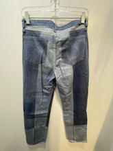 Load image into Gallery viewer, Rag &amp; Bone Blue Cotton Blend Patch patchwork skinny Jeans, Size 27
