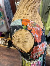 Load image into Gallery viewer, Johnny Was multi Silk Floral Tie Waist Dress, Size S
