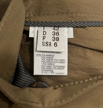 Load image into Gallery viewer, Brunello Cuccinelli Tan Cotton Blend Wide Leg Pant, Size 6
