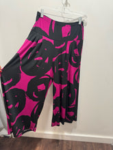 Load image into Gallery viewer, Alembika Purple and black Blend Abstract Palazzo style Pant, Size S
