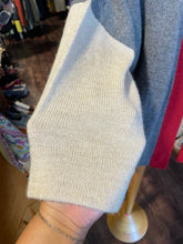 Load image into Gallery viewer, Be Alpaca red and gray alpaca knit Longsleeve open Cardigan
