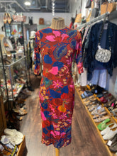 Load image into Gallery viewer, FARM Rio red &amp; multi Blend Floral NWT! Dress, Size S
