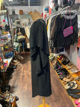 Load image into Gallery viewer, Ulla Johnson Black 100% silk embroidered back Dress, Size 2
