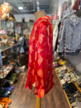 Load image into Gallery viewer, ESCADA Coral Silk button down longsleeve Top, Size 36
