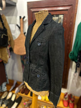 Load image into Gallery viewer, Marc Jacobs dark denim Cotton fit &amp; flare Button up Jacket

