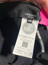 Load image into Gallery viewer, VERSACE Black and gold Beaded Baseball Hat
