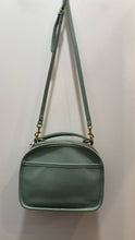 Load image into Gallery viewer, Inspired by mint Leather crossbody Purse
